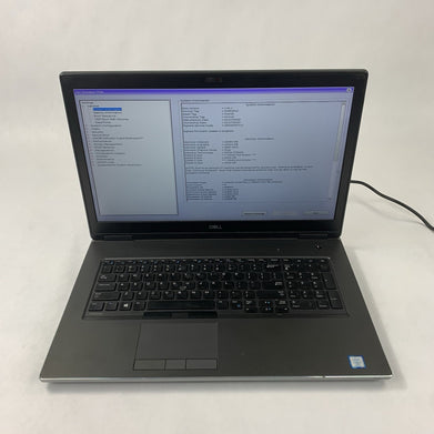 Dell Precision 7740 Intel i7-9850H 2.60 GHz 16 GB RAM 17.3" No HDD No OS No Batt