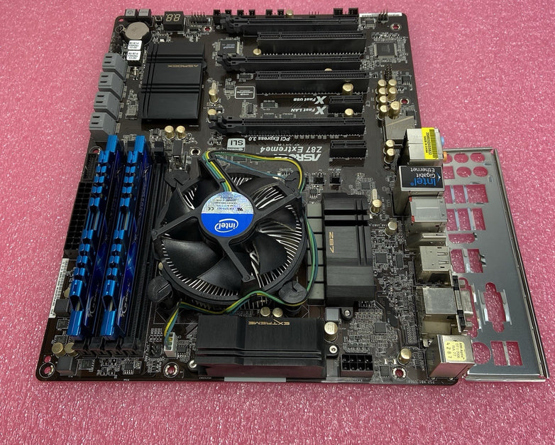 ASRock Z87 Extreme 4 Motherboard Intel Core i7-4770K 3.5GHz 8GB RAM w/IO Sheild