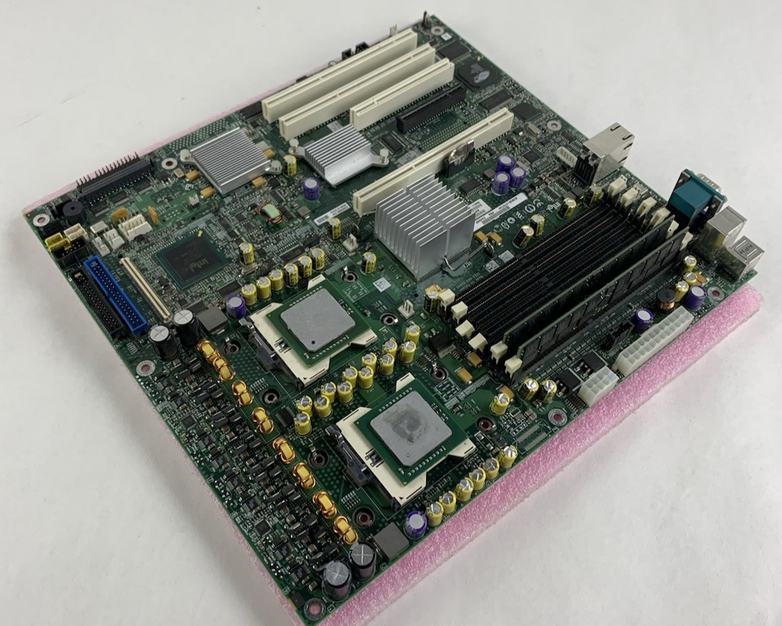 Intel SE7520BD2 Server Motherboard 2x Xeon 3.6 GHz 4 GB RAM Tested No IO Shield