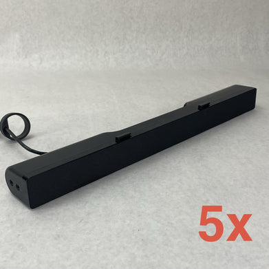 Dell AC511 USB Powered Stereo Speaker Soundbar for UltraSharp - MN008 Lot of 5