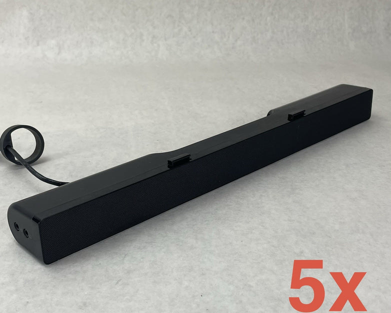 Dell AC511 USB Powered Stereo Speaker Soundbar for UltraSharp - MN008 Lot of 5