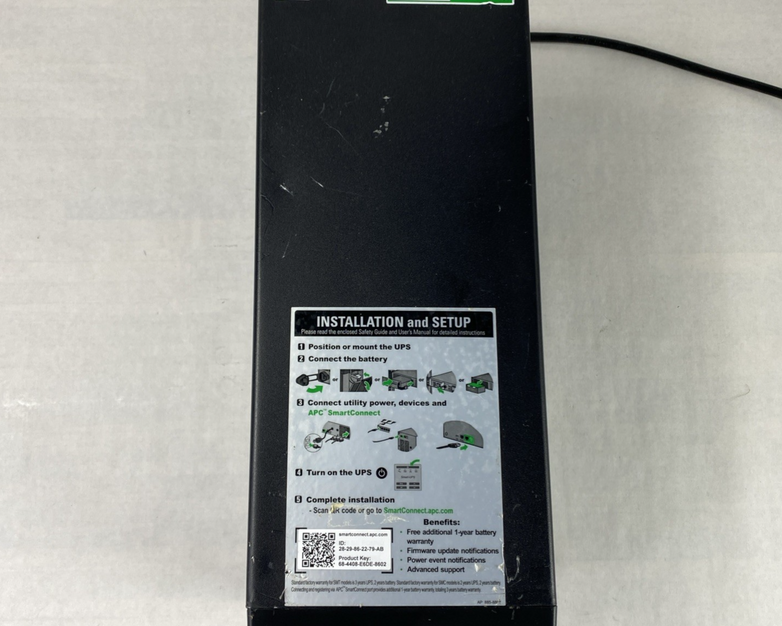APC Smart-UPS 1500C SMT1500C Uninterruptible Power Supply No Battery Tested