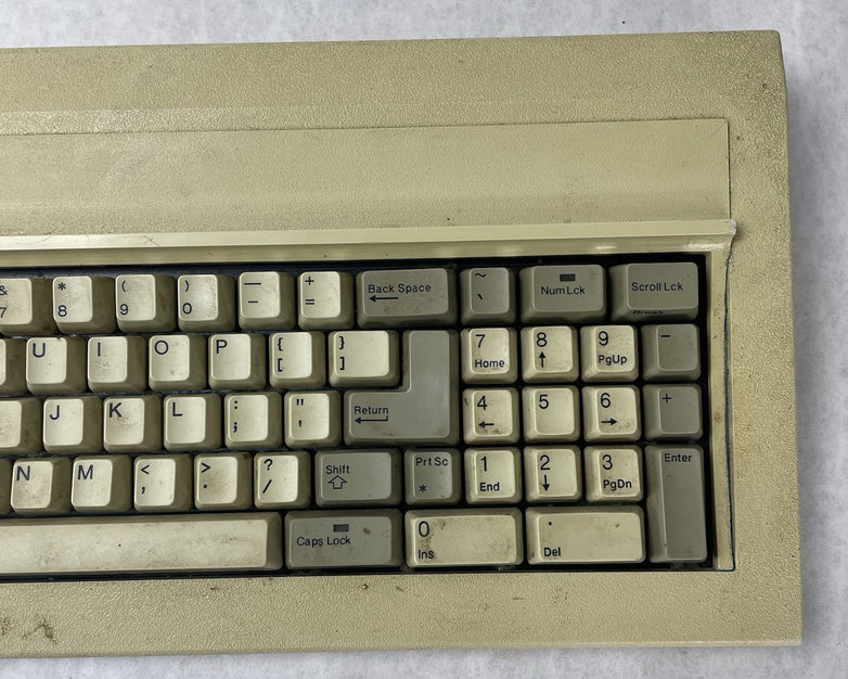 Zenith Data Systems Z-150 Keyboard Yellow Switches
