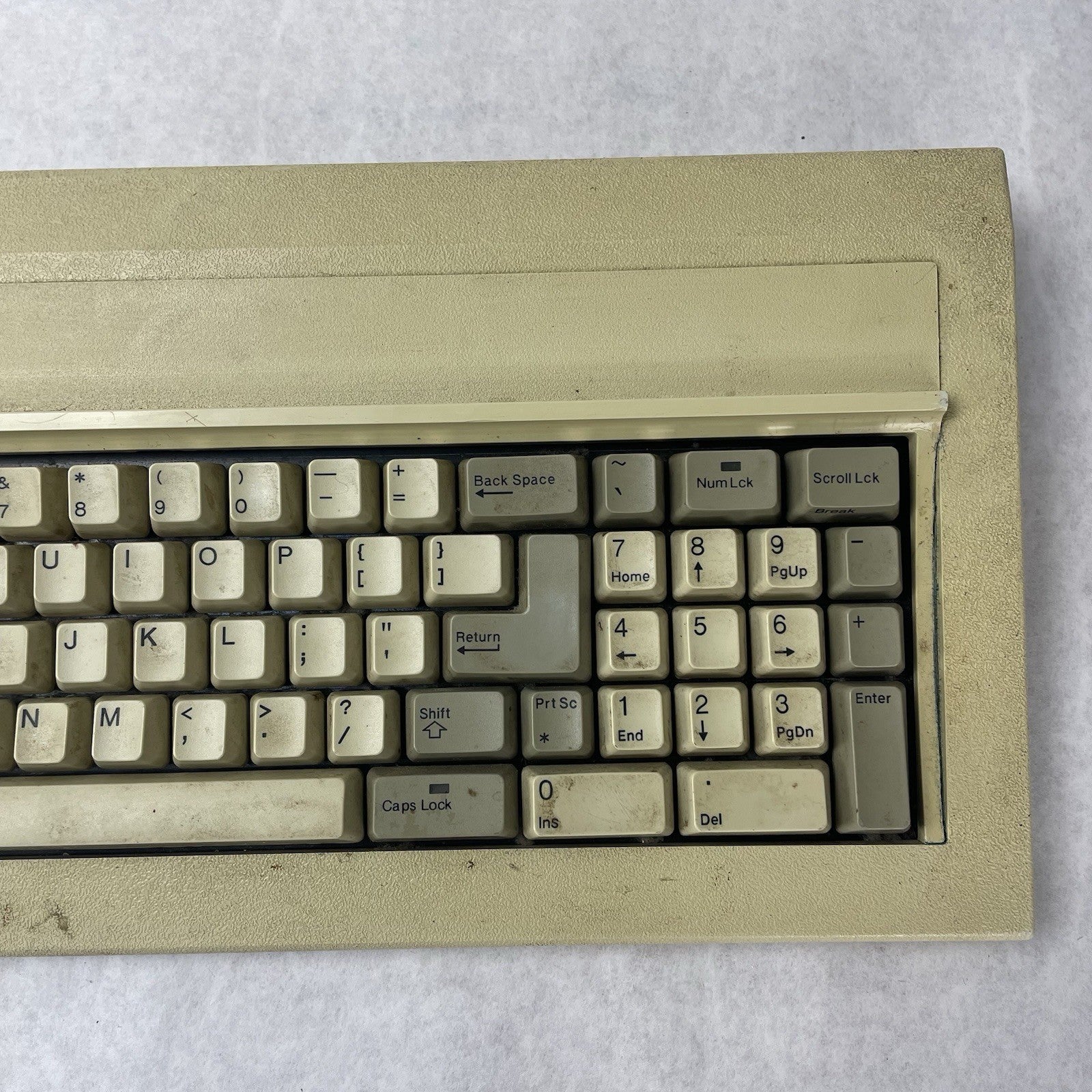 Zenith Data Systems Z-150 Keyboard Yellow Switches3
