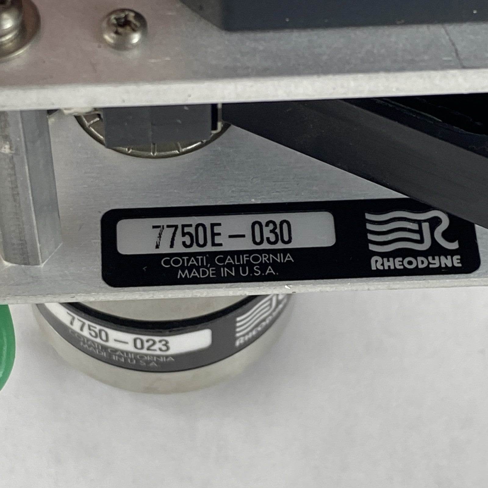 Rheodyne 7750E-030 6 Port Valve Oriental Motor C7733-9012K Vexta Stepping Motor5