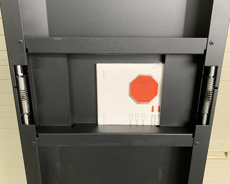 Panduit (10)KCN 12506037V 82.8in X 12.1in Dual-Hinged Aluminum Cable Rack Door