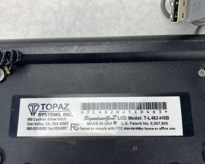 Topaz T-L462-HSB USB Signature Pad Lot of 3 Tested w/ Stylus