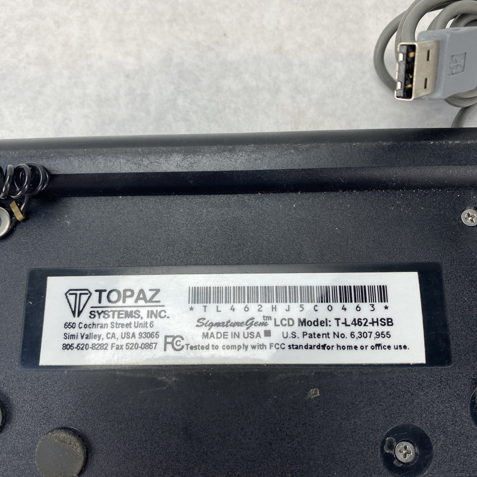 Topaz T-L462-HSB USB Signature Pad Lot of 3 Tested w/ Stylus5