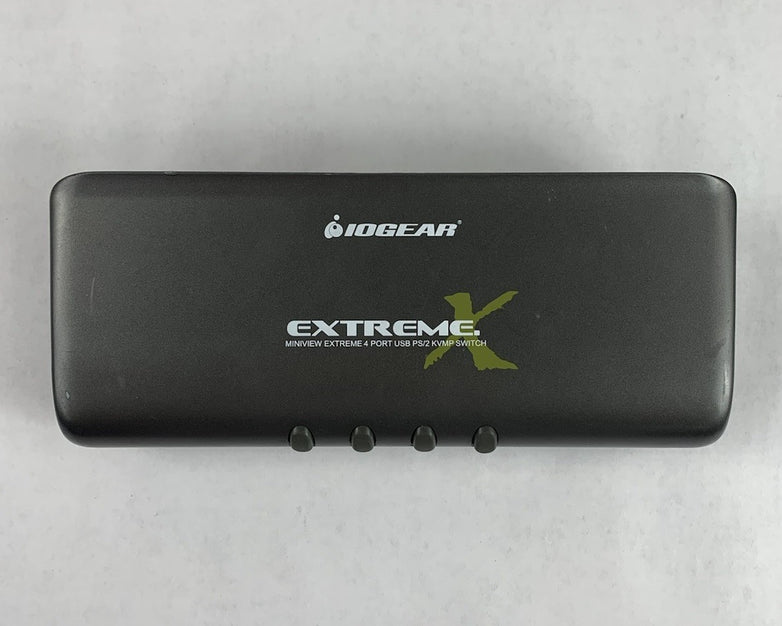IOGear Extreme MiniView 4-Port USB PS/2 KVM Switch