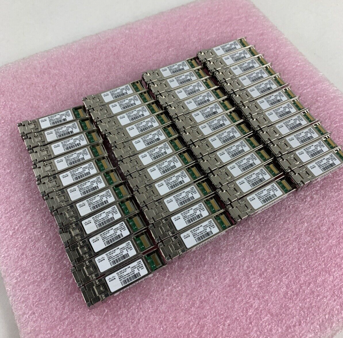Cisco DS-SFP-FC8G-SW 8GB Transceiver Modules 10-2418-01  Lot of 44