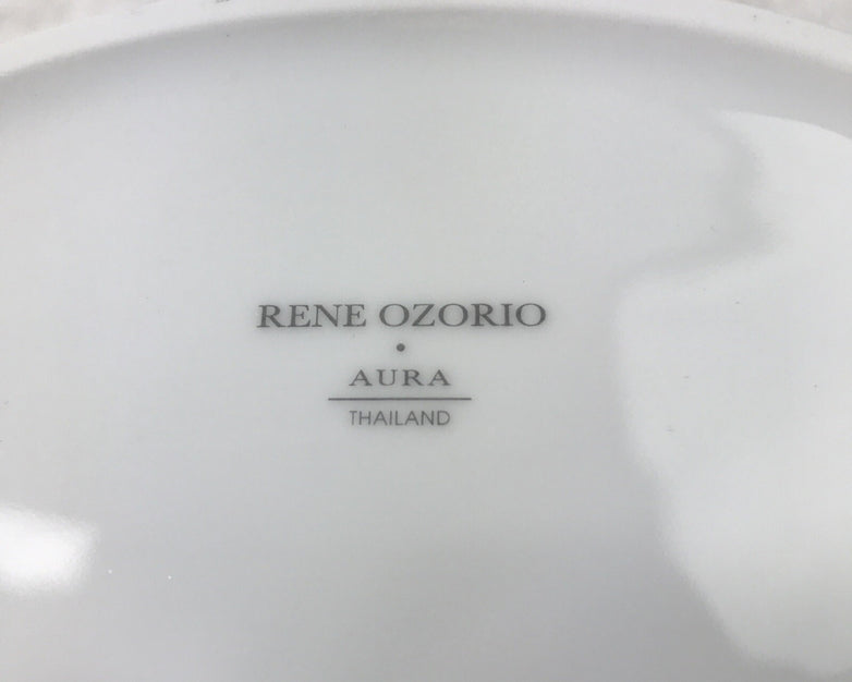 24 Piece set Steelite 6300P126 Rene Ozorio Aura 7-1/2 Oz White Oval Bowl