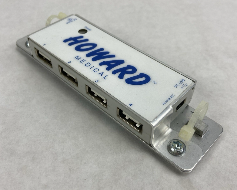 Howard Medical HI-HUB 401 USB Hub - With Cords