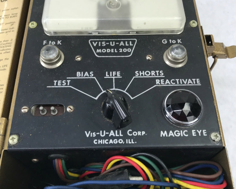 Vis-U-All Reactivator Model V200 200 Shorts Tester
