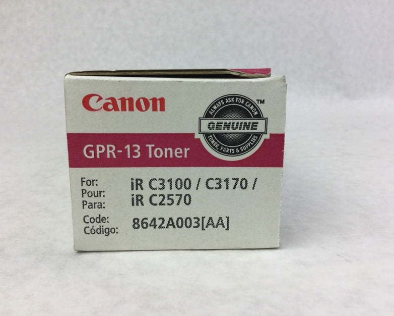 Genuine Canon GPR-13 Magenta Toner NIB
