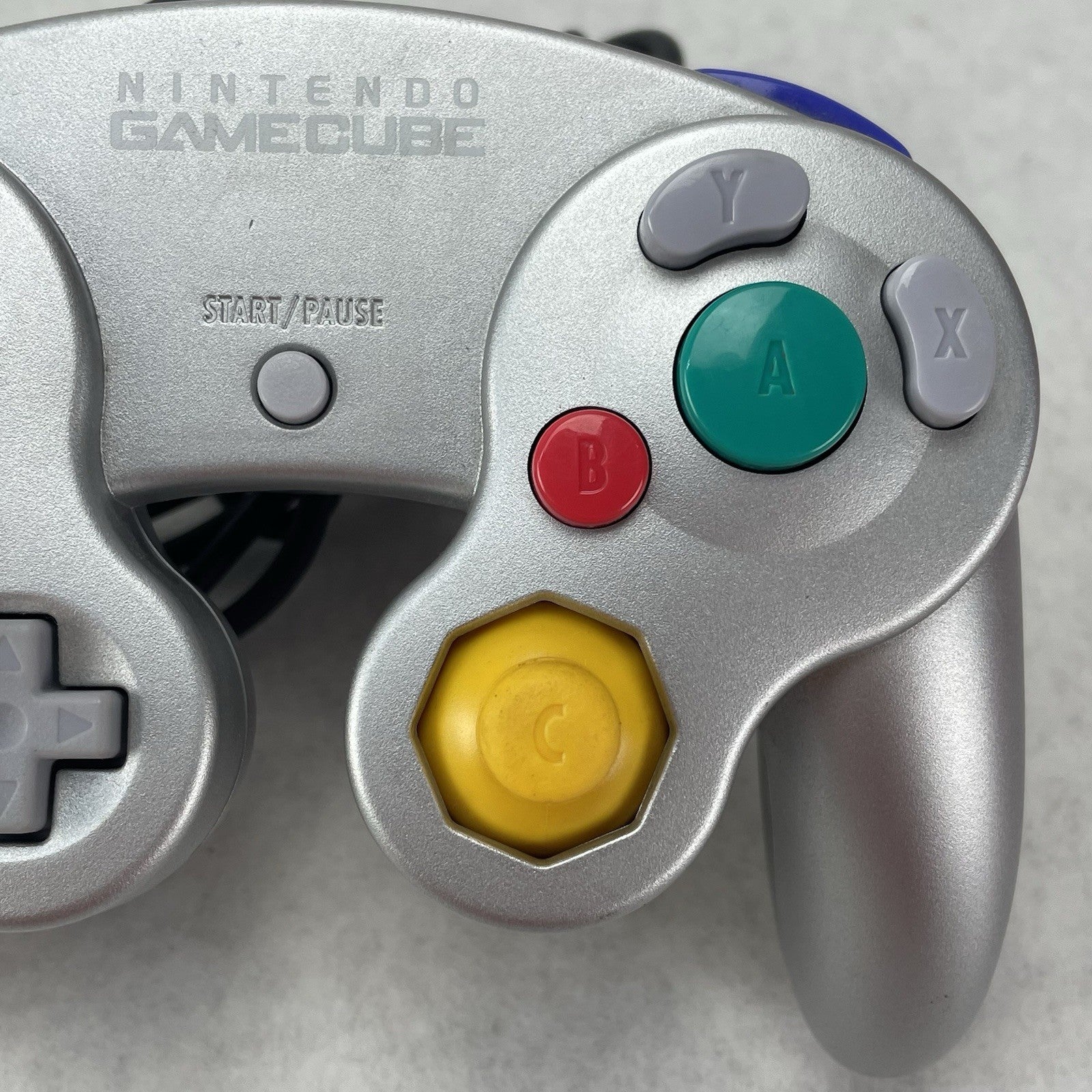 Nintendo DOL-003 GameCube Controller Silver OEM Tested3