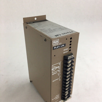 Ris SC-1372-323-3P Isolated Rtd Transmitter 4-20MA 115 VAC 4W 200 Ohm Untested