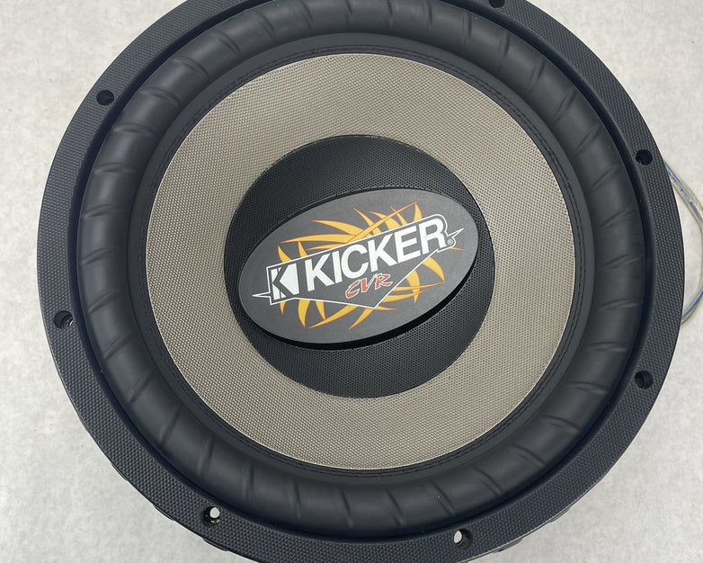 Kicker CVR Comp VR 12-Inch Subwoofer Speaker 2 Ohm or 4 Ohm Dual Voice Coil