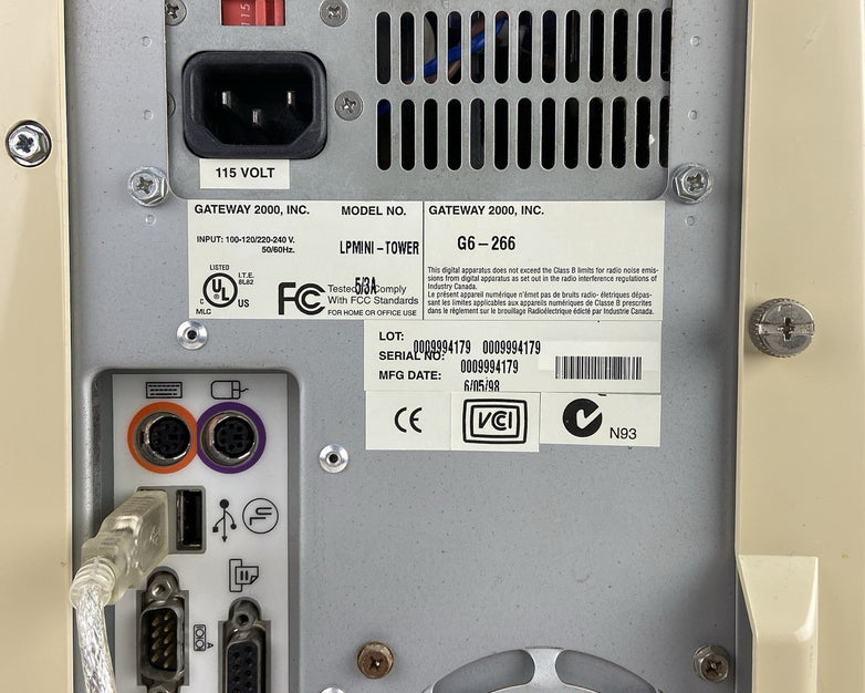 Gateway 2000 E3110 MT Intel Pentium II 266MHz 512MB RAM No HDD No OS GB0010
