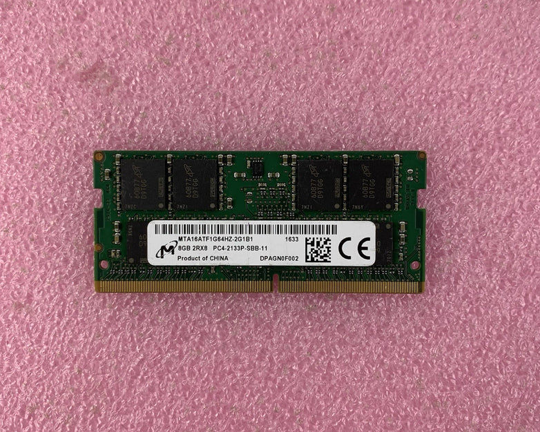 Micron 8GB 2RX8 PC4-2133P-SBB-11 - Untested