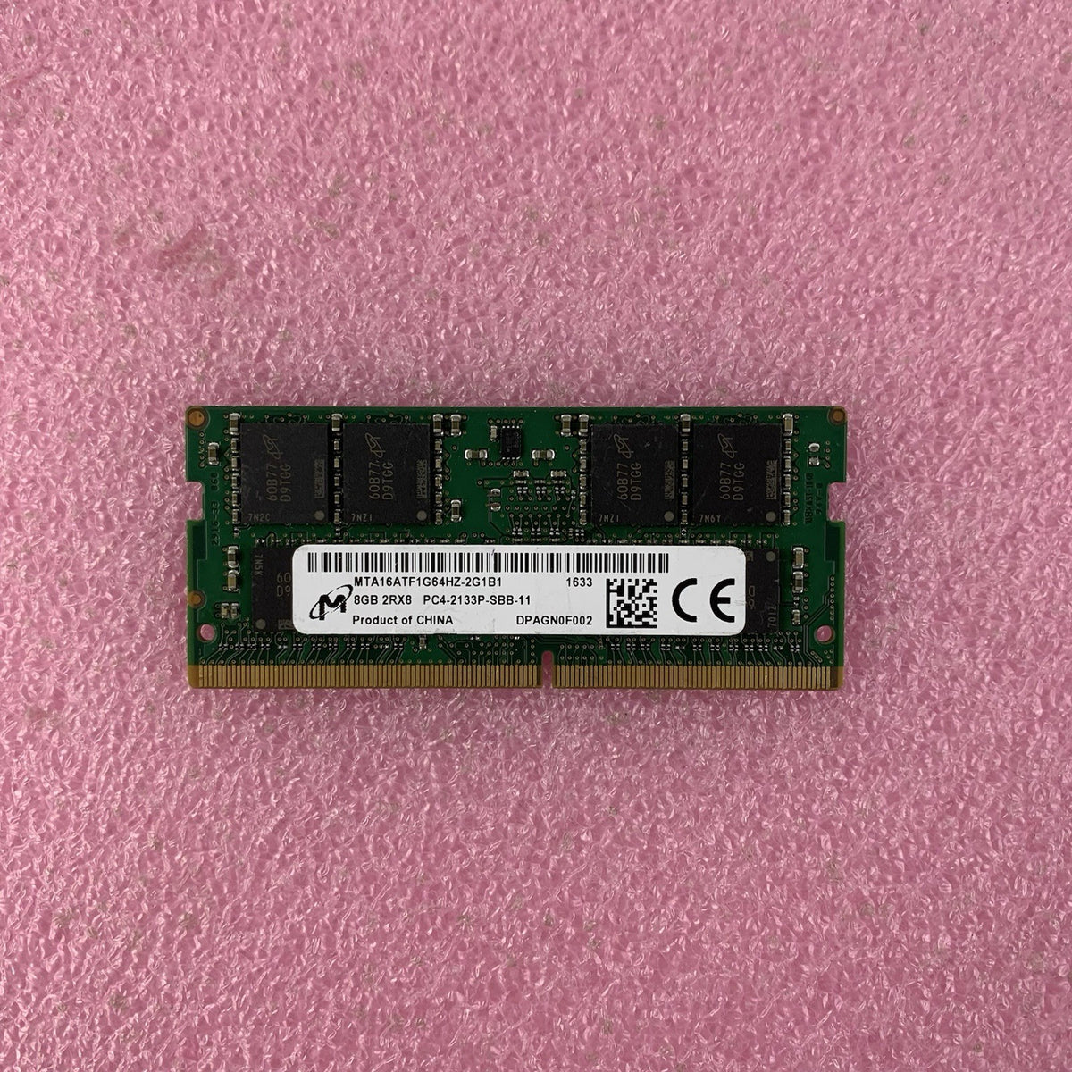 Micron 8GB 2RX8 PC4-2133P-SBB-11 - Untested6