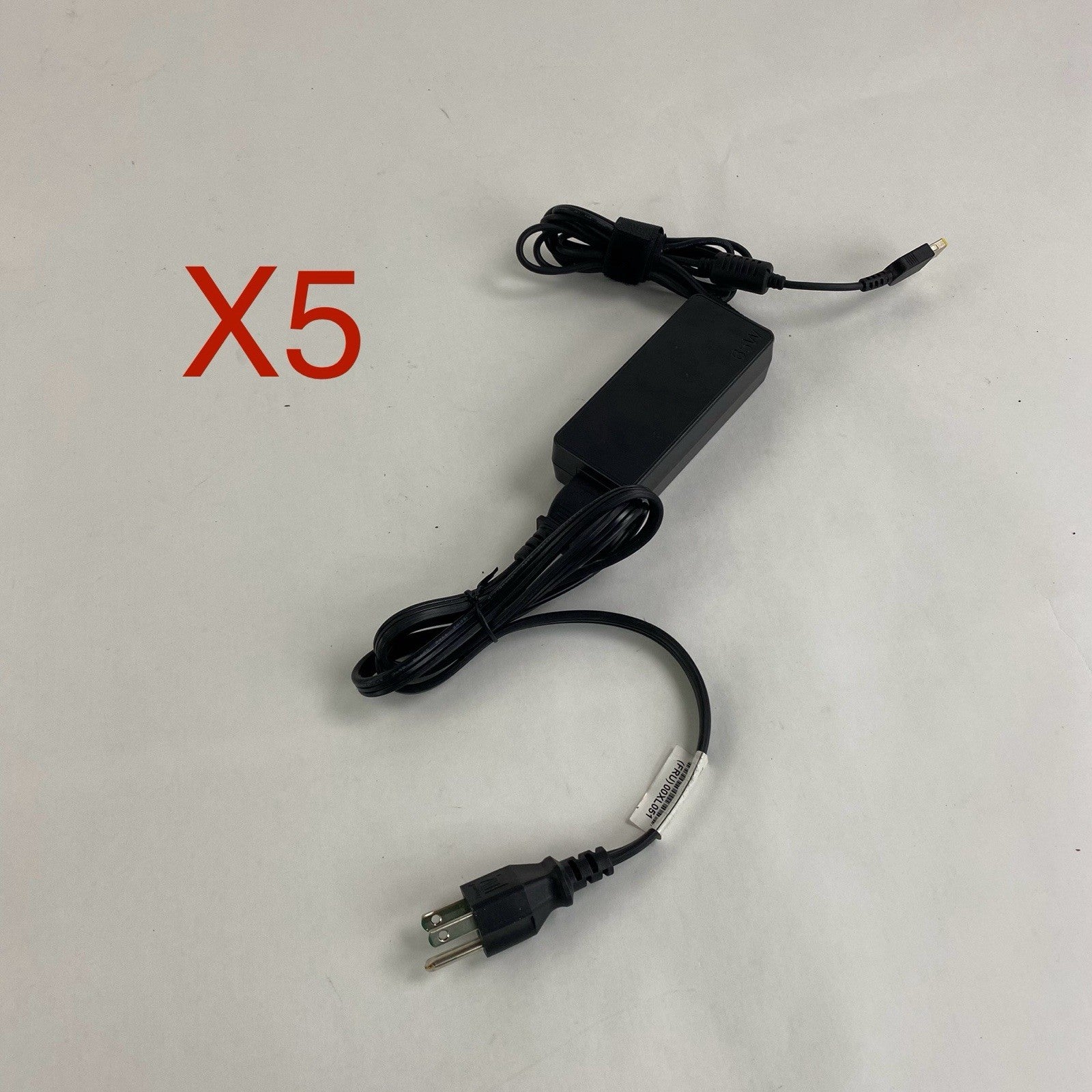 Lenovo A19-065N2A 65W AC Adapter Yellow Square Tip Lot of 50