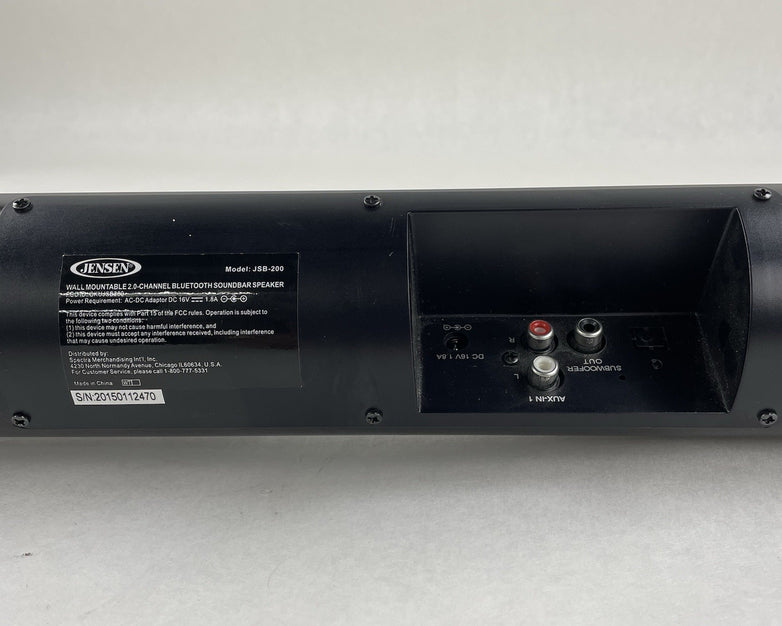Jensen JSB Bluetooth Soundbar Tested