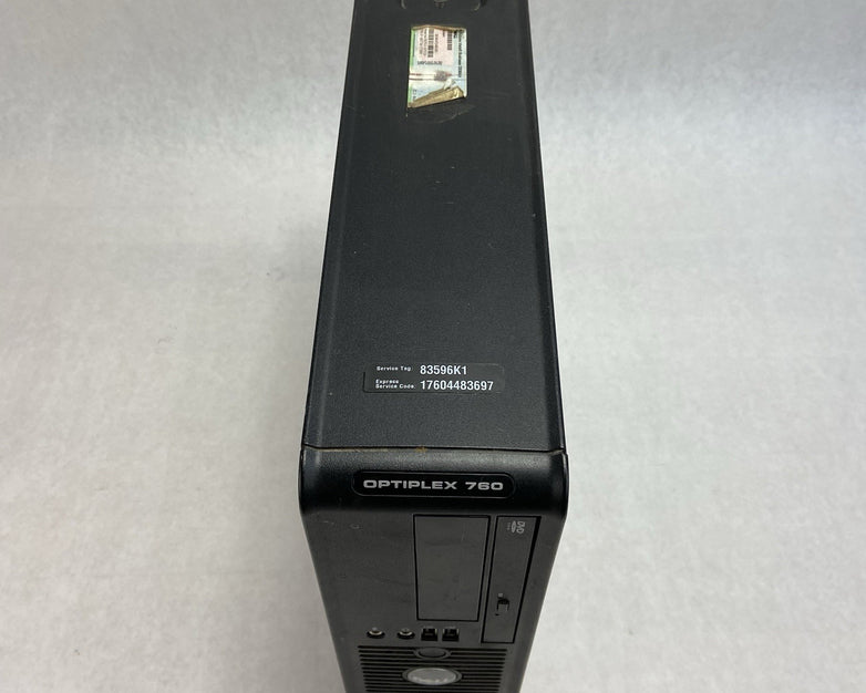 Dell Optiplex 760 SFF Intel Core 2 Duo R8400 3.33GHz 4GB RAM No HDD No OS