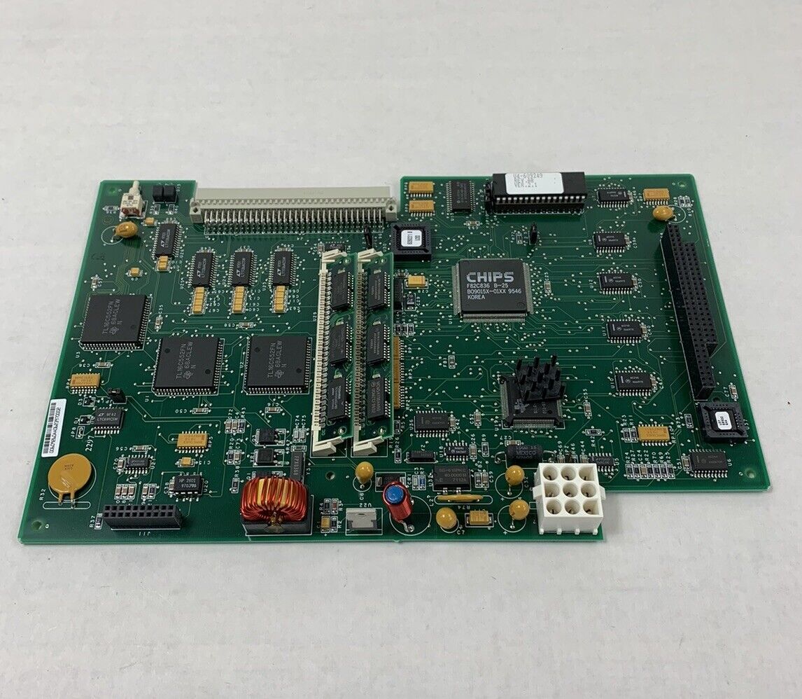 Chips Circuit Board B0915X-01XX 9546 F82C836 609260 REV AA