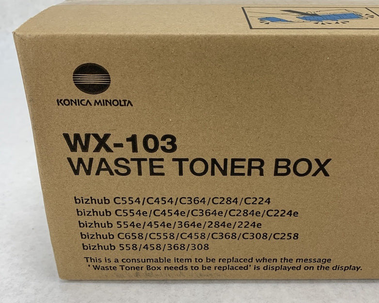 Konica Minolta WX-103 A4NN-0Y1 Waste Toner Box for Bizhub