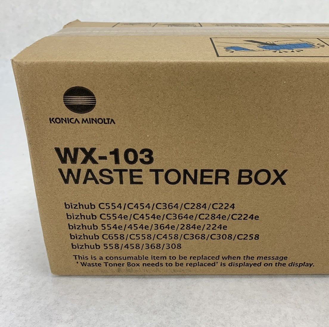 Konica Minolta WX-103 A4NN-0Y1 Waste Toner Box for Bizhub5