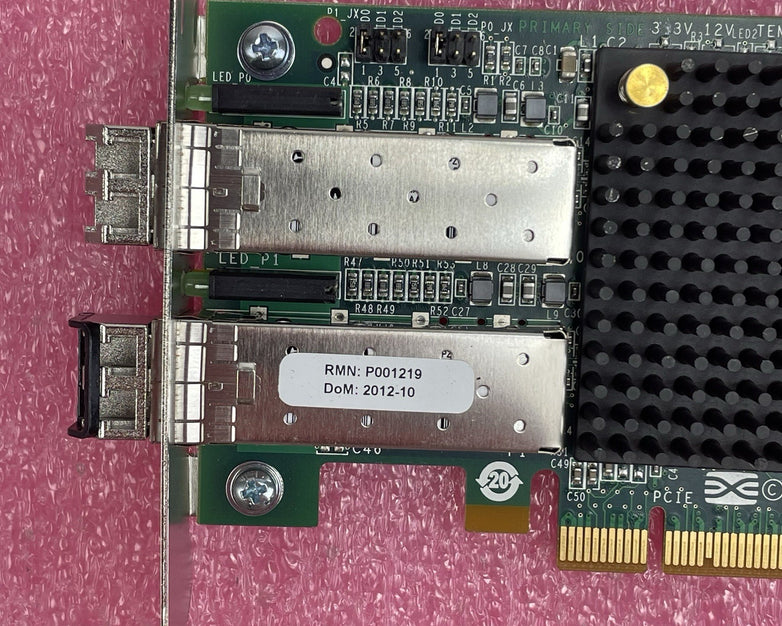 Emulex IBM P002181-01B LightPulse 8GB Dual Port PCI-E Fiber Channel Lot of 6