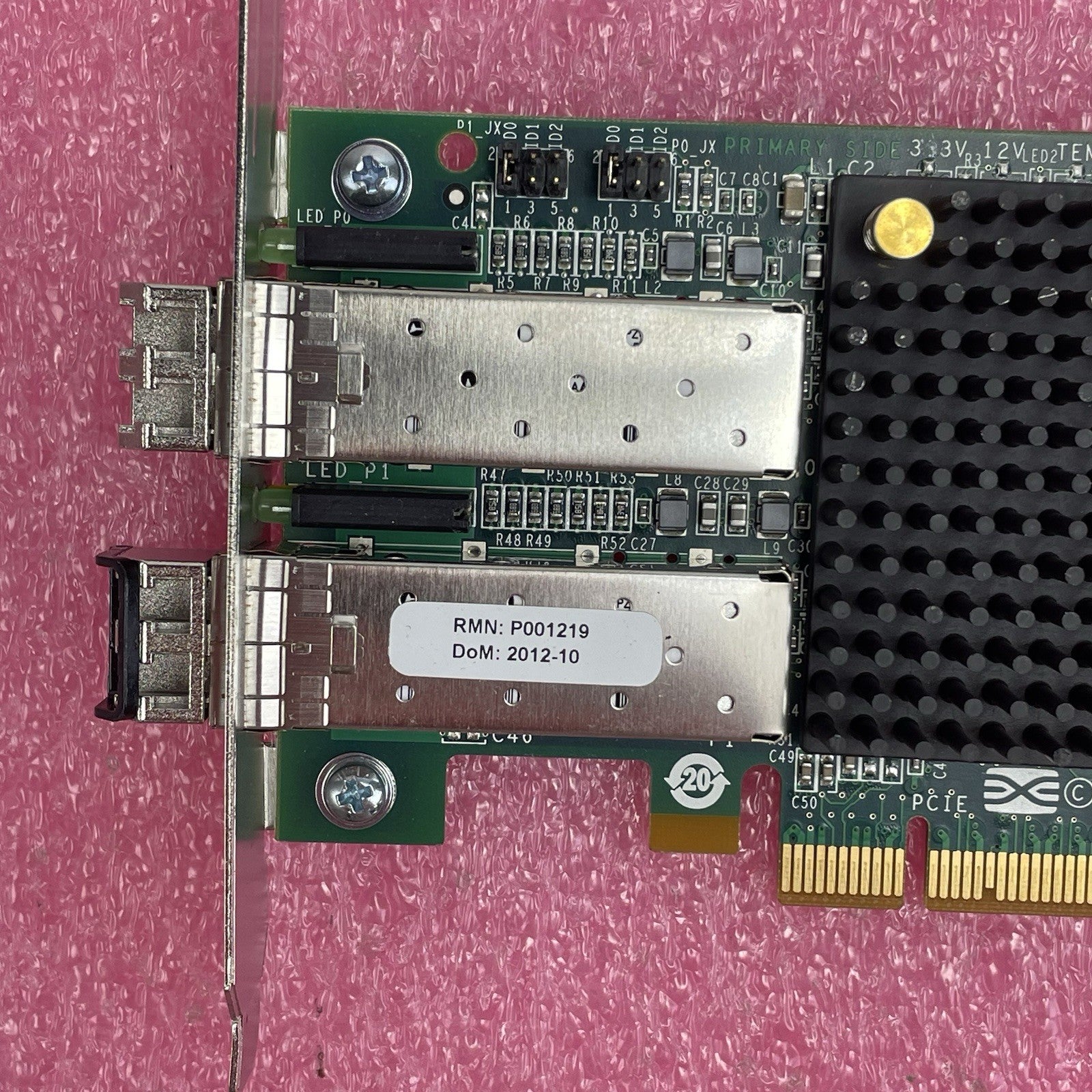 Emulex IBM P002181-01B LightPulse 8GB Dual Port PCI-E Fiber Channel Lot of 6