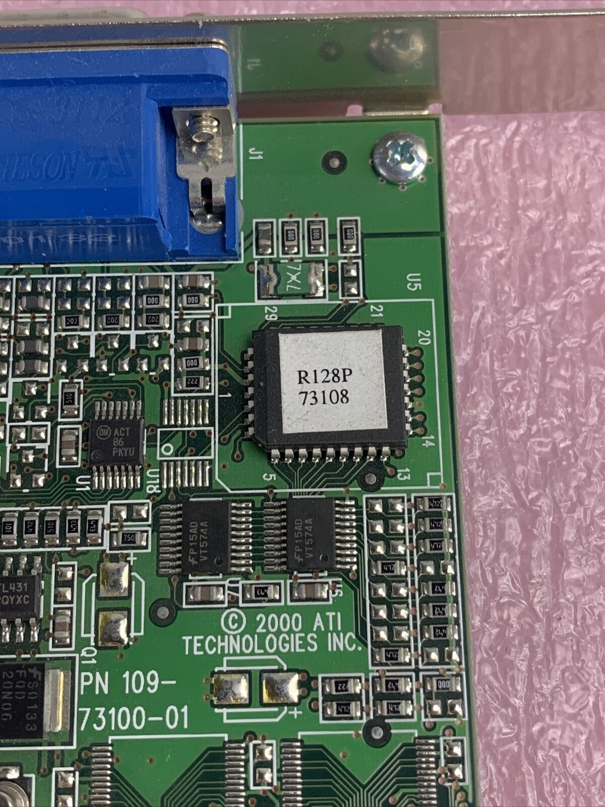 ATI N625 (PN 109-81100-02) AGP Video Graphics Card