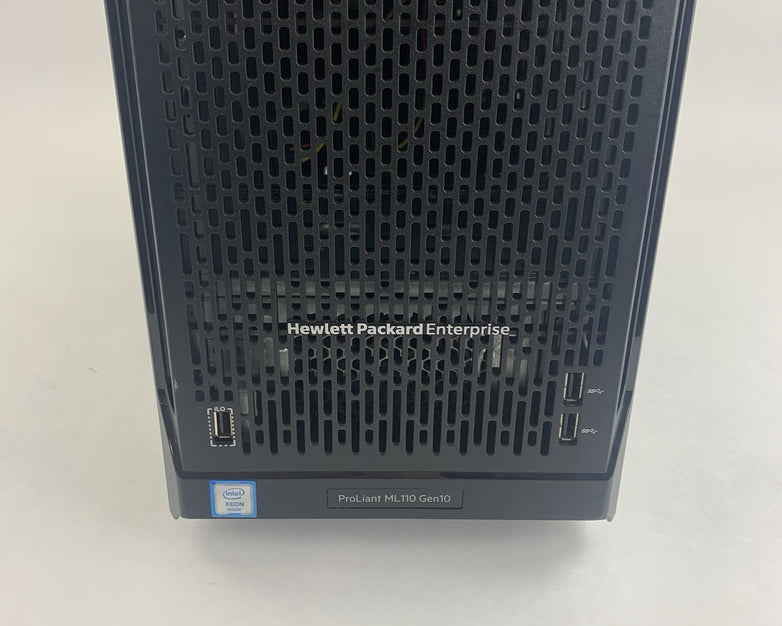 HP ML110 Gen10 8xSFF Server 1x Bronze 3104 1.7 GHz 24 GB Ram No HDD No OS