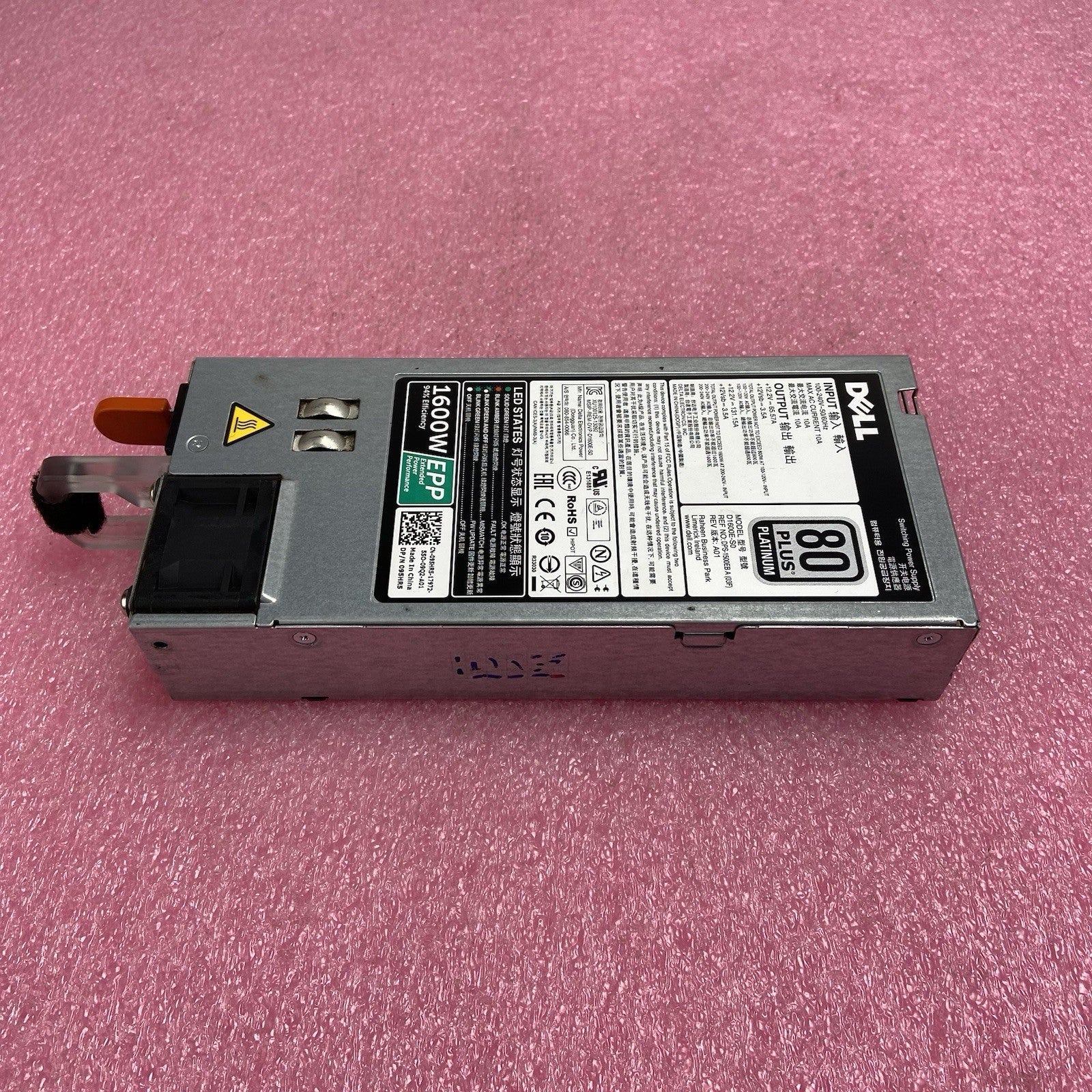 Dell 95HR5 80 Plus Platinum 1600W Power Supply4