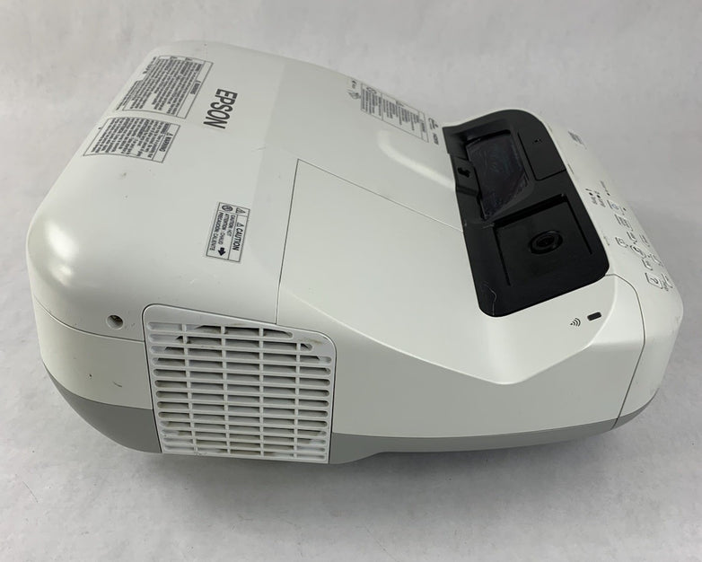 Epson BrightLink 595Wi H599A LCD Projector 205 Lamp Hours - No Remote Loud Fan