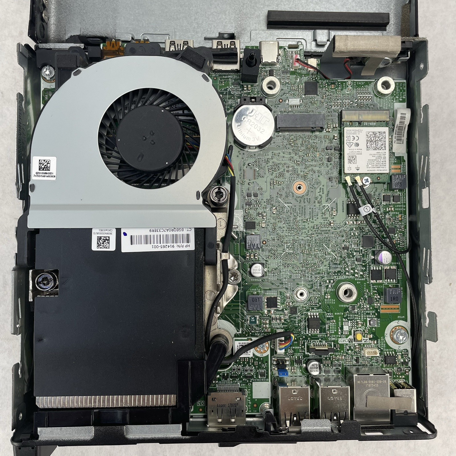 HP EliteDesk 800 G3 Micro i5-6500T 2.30 GHz 8 GB RAM No SSD/OS/AC12