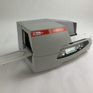 ABB HTP500 Thermal Transfer Marking System Powers on Bad Cover Hinge