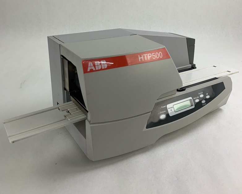ABB HTP500 Thermal Transfer Marking System Powers on Bad Cover Hinge