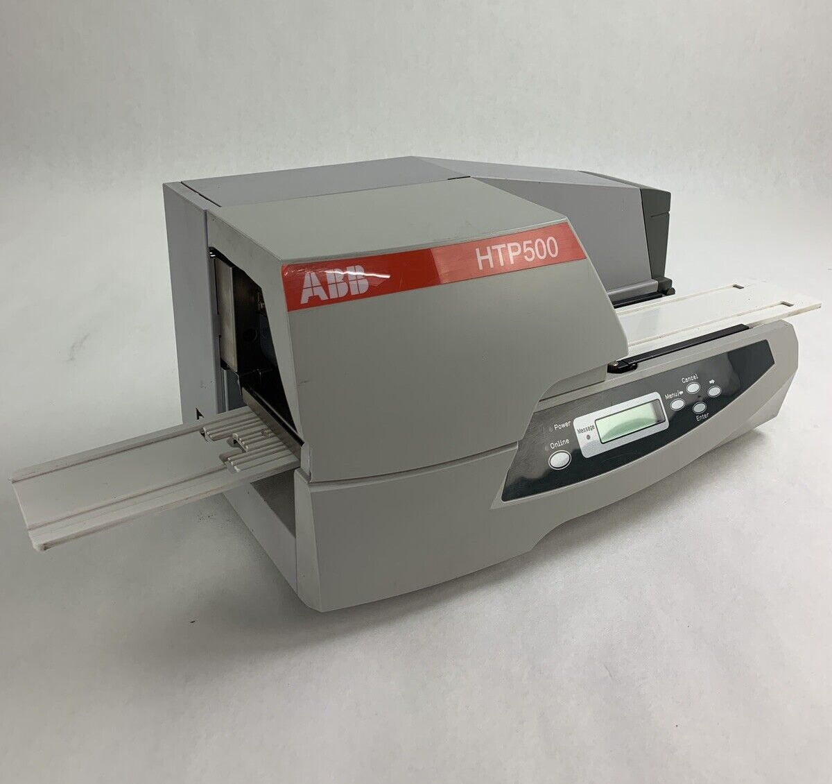 ABB HTP500 Thermal Transfer Marking System Powers on Bad Cover Hinge