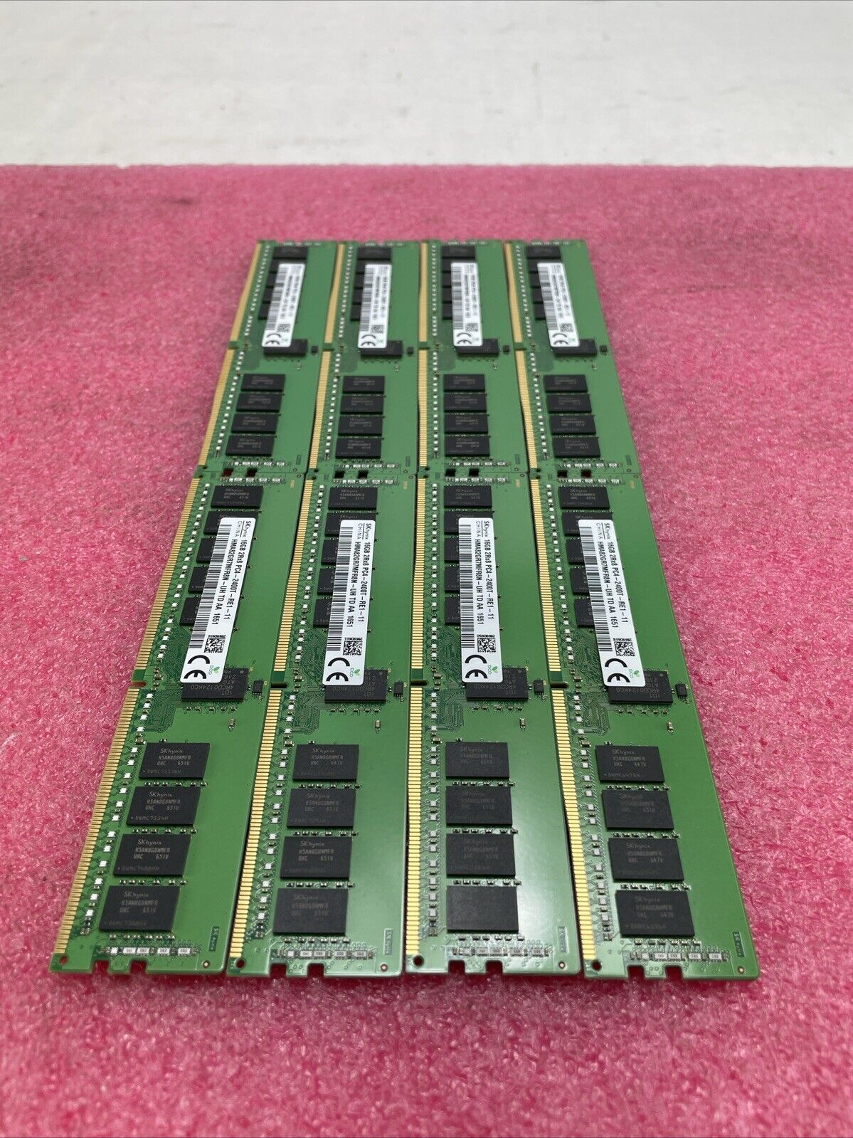 SK Hynix 16GB 2Rx8 PC4-2400T HMAGR7MFR8N-UH TD AA 1651 Lot of 8