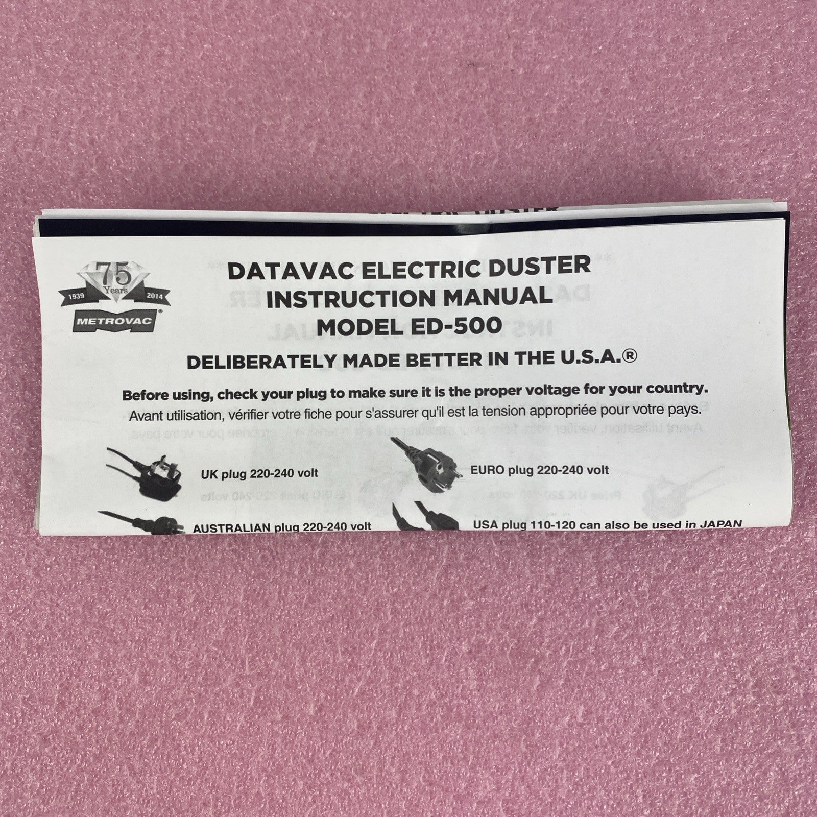 ARCA ED-500P 500W Electric Duster8