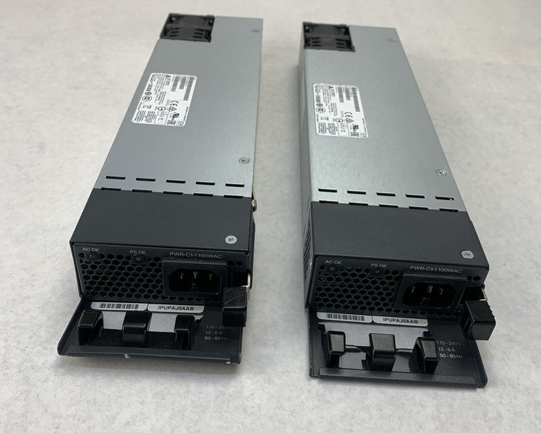Delta Electronics Cisco EDPS-1100AB 1100W Power Supply PWR-C1-1100WAC - Lot of 2