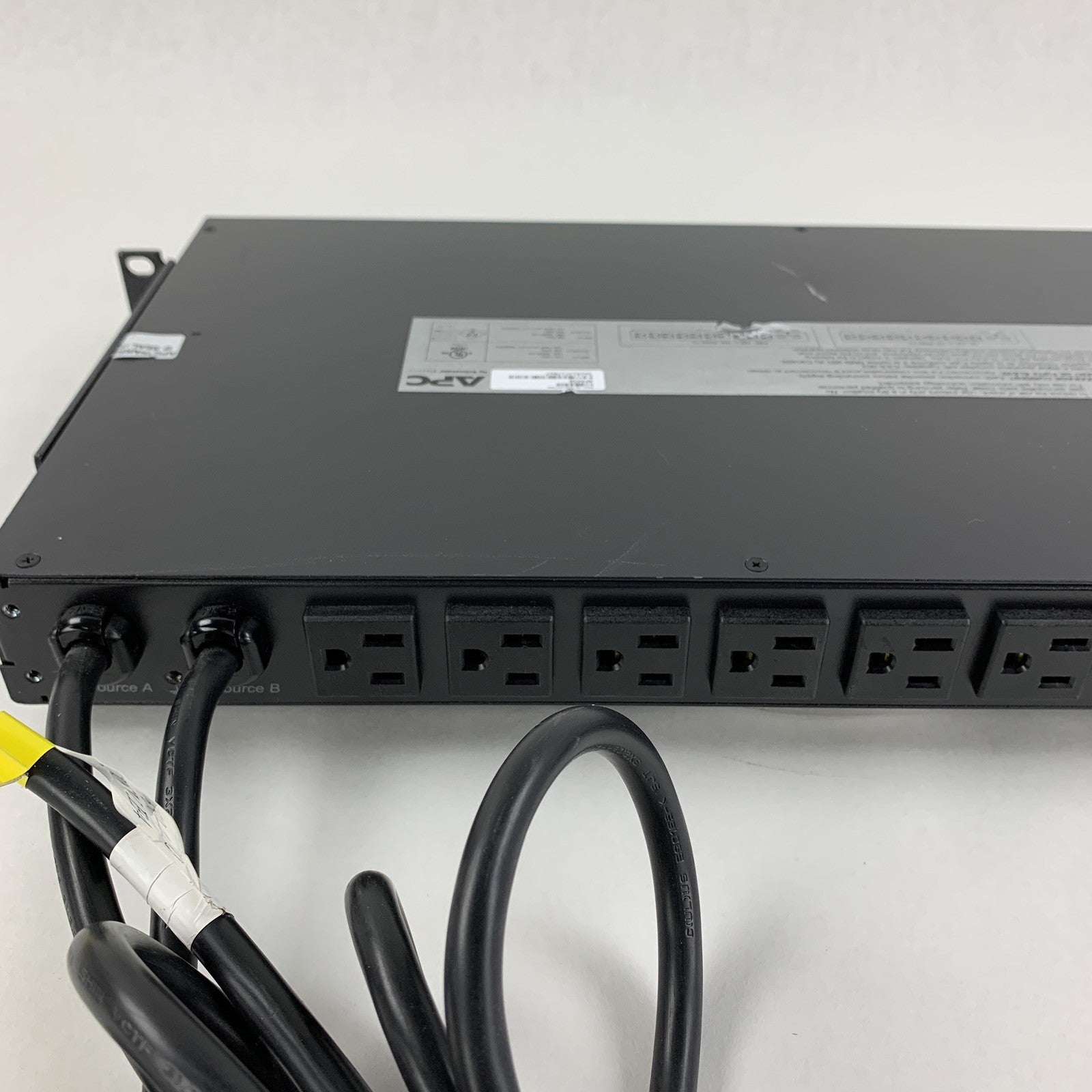 APC AP4450 10-Outlet Automatic Transfer Switch PDU 120V Rackmount VGC Tested