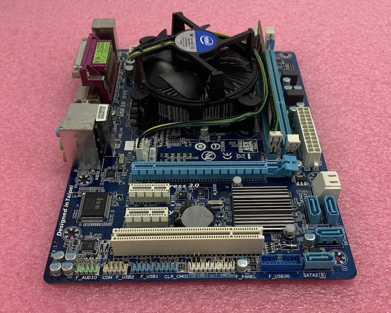 Gigabyte GA-B75M-D3V Motherboard Intel Core i3-3220 3.3GHz 8GB RAM No Shield