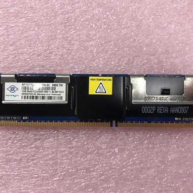 Nanya 8GB Kit 8x1GB 2Rx4 PC2-5300F-555-11-B4 ECC Server RAM NT1GT72U8PB1BN-3C