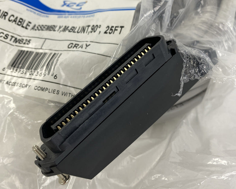 ICC ICPCSTMB25 25-Pair Cable Assembly M-Blunt 90 25FT