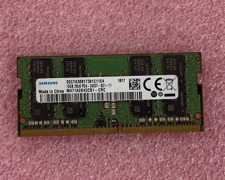 Samsung M471A2K43CB1-CRC 16 GB SO-DIMM 2Rx8 DDR4 PC4-2400T  Laptop Memory Ram