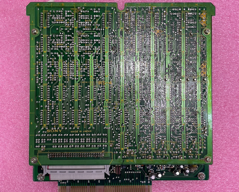 Sony RS-3 RS-4 Board for BVU-800 U-Matic VCR - Untested