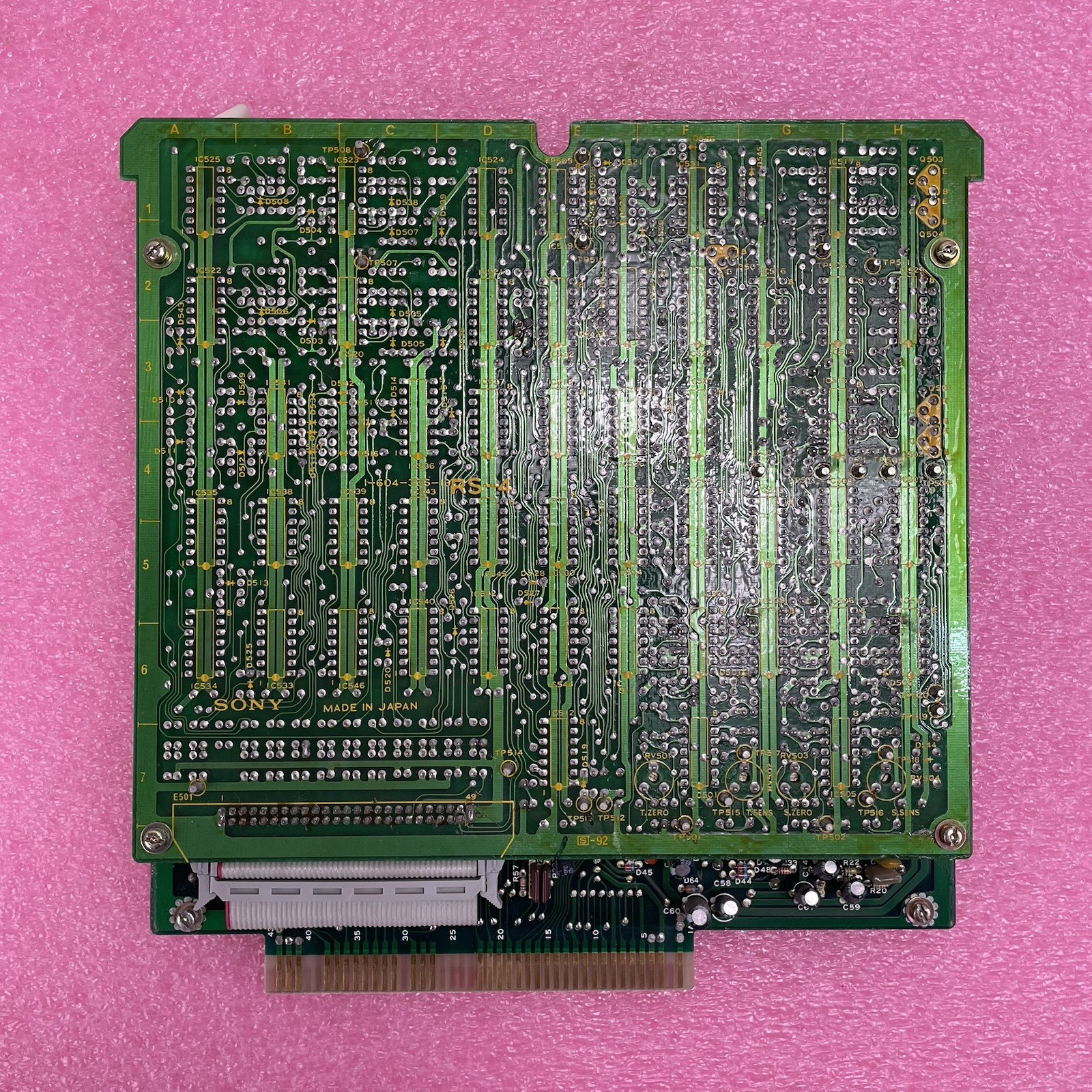 Sony RS-3 RS-4 Board for BVU-800 U-Matic VCR - Untested1